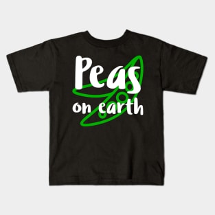 Peas On Earth Kids T-Shirt